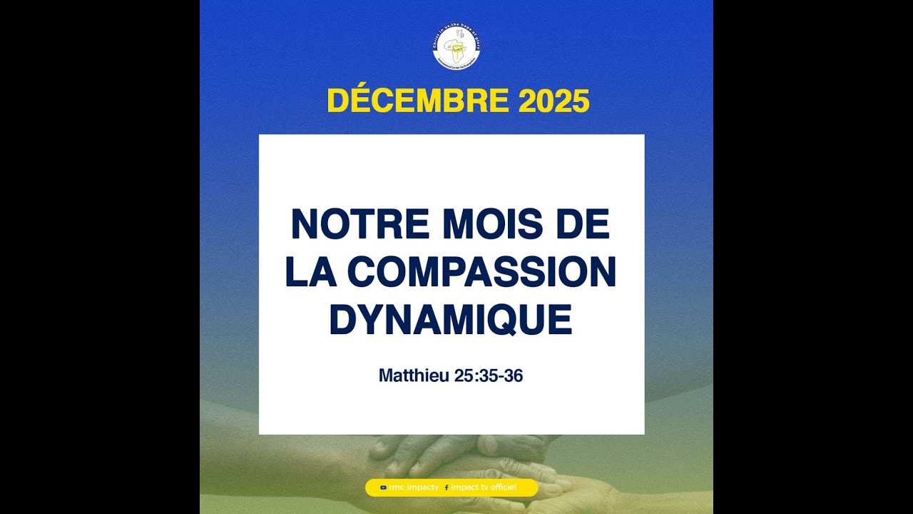Culte dominical du 28/12/2025, Orateur: Pasteur Ibrahim SAKAL