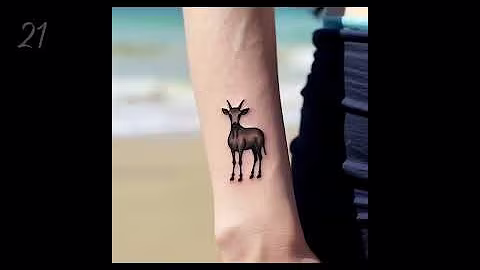 Tatouages de Chèvre et de Bélier : Idées & Significations Inspirantes