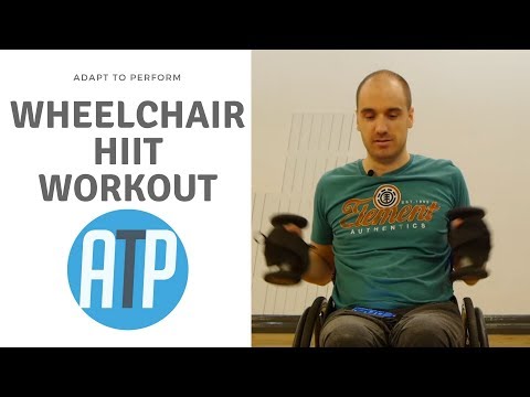   20 MIN FAT BURN HIIT WORKOUT FOR WHEELCHAIR USERS ADAPT TO PERFORM