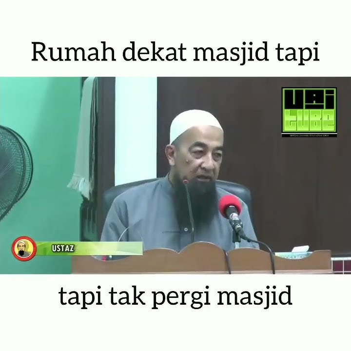 hukum tak solat dekat masjid tapi rumah berdekatan dengan masjid Ustaz Azhar Idrus