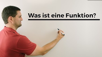 Was ist eine Funktion, mit Wertetabelle und Koordinatensystem | Mathe by Daniel Jung