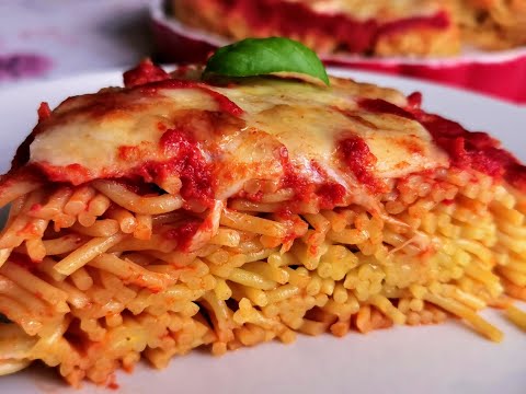 Видео: Спагети с патладжан и шунка