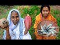 Galda Chingri Mocha Ghonto Bangali Style Cooking by Grandmother and my Mother | Village Food