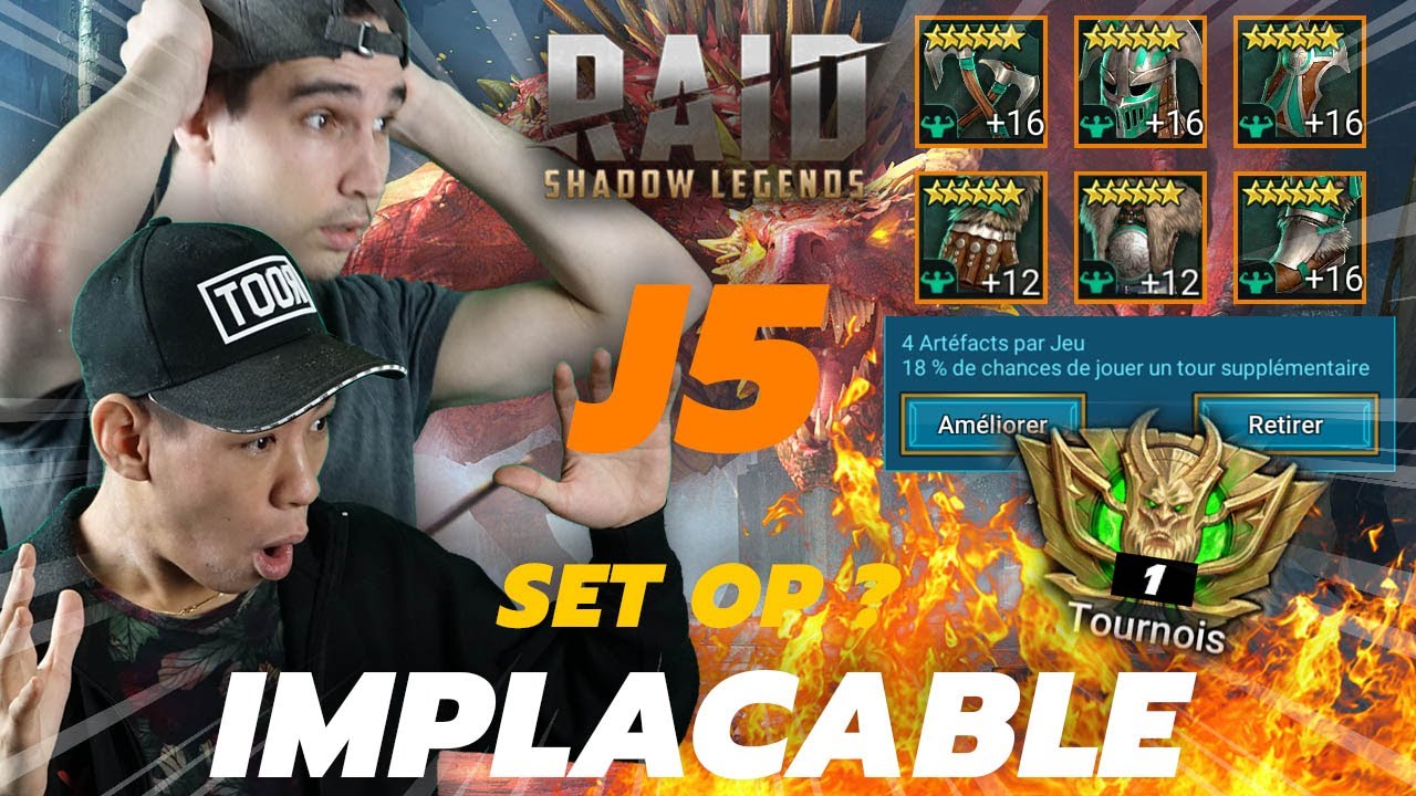 Raid Shadow Legend Vadris Vs Shiny Jour 5 Le Set Du Tournoi Qui Carry Youtube