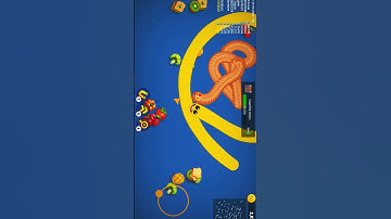 🐍Worms Zone Best Gameplay!#shortsvideo #wormszone #gameplay