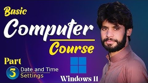 Basic Computer course On windows 11 in Hindi/Urdu | Part 3 | Hamara Vision