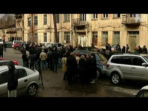 ტყიბულელი მეშახტეების პროტესტი