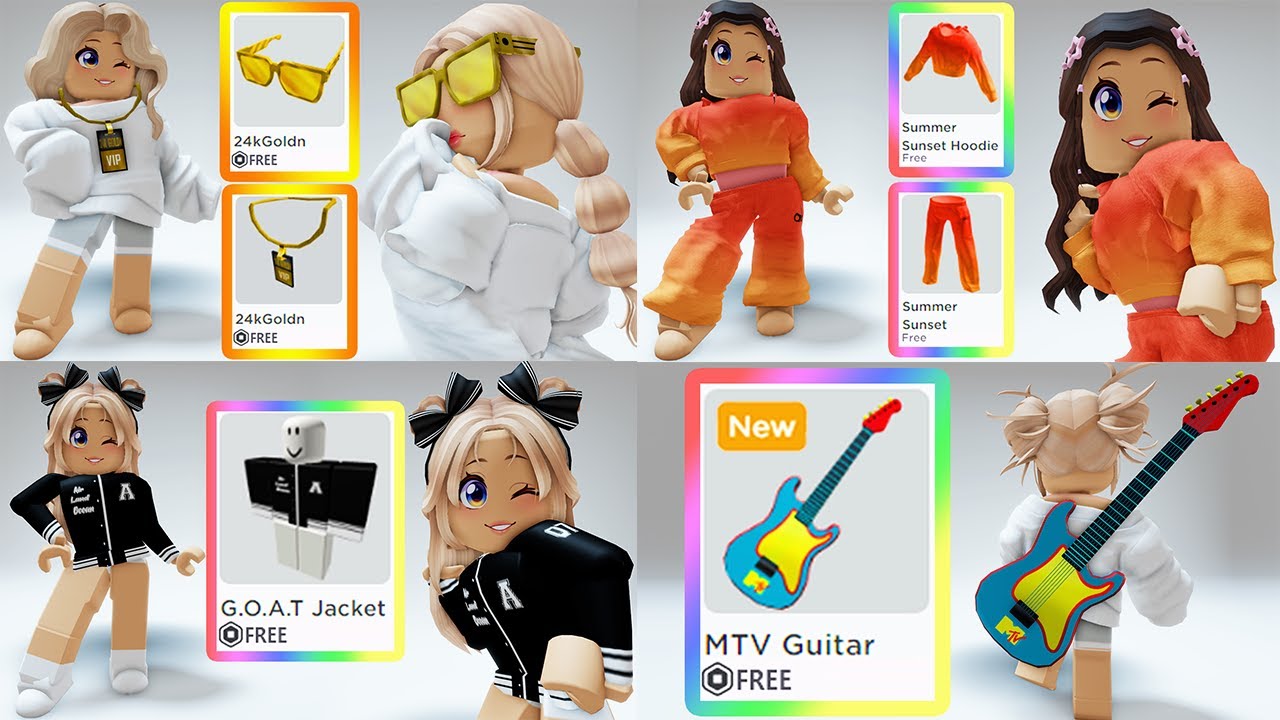 NEW FREE ITEMS YOU MUST GET IN ROBLOX!😍💕 *COMPILATION* in 2023