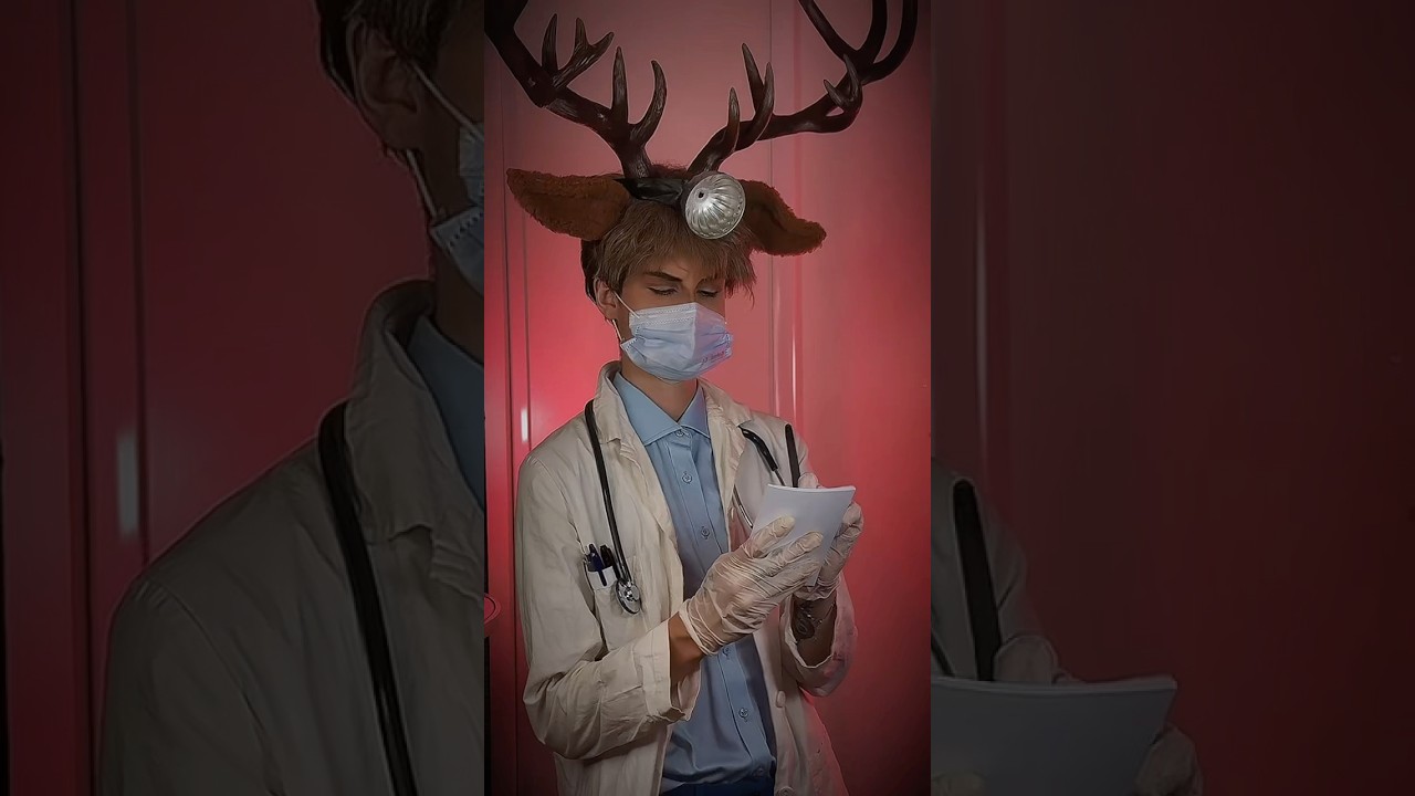I really like Dr. Harlow's old look 😍 #animalhospital #cosplay