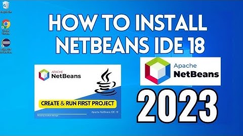 How to install NetBeans IDE 18 on Windows 10/11 (64 bit) [2023 Update] Complete Installation Guide