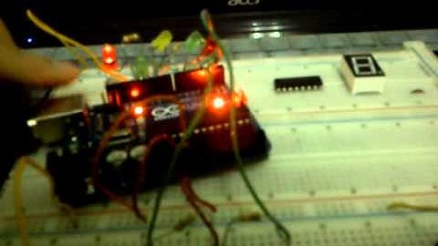 arduino - external interrupt with LED
