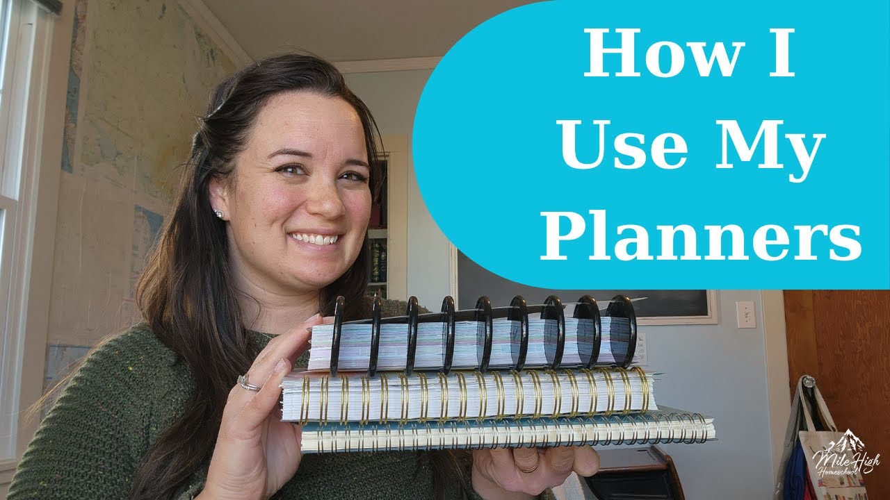 How I Use My Planners - YouTube