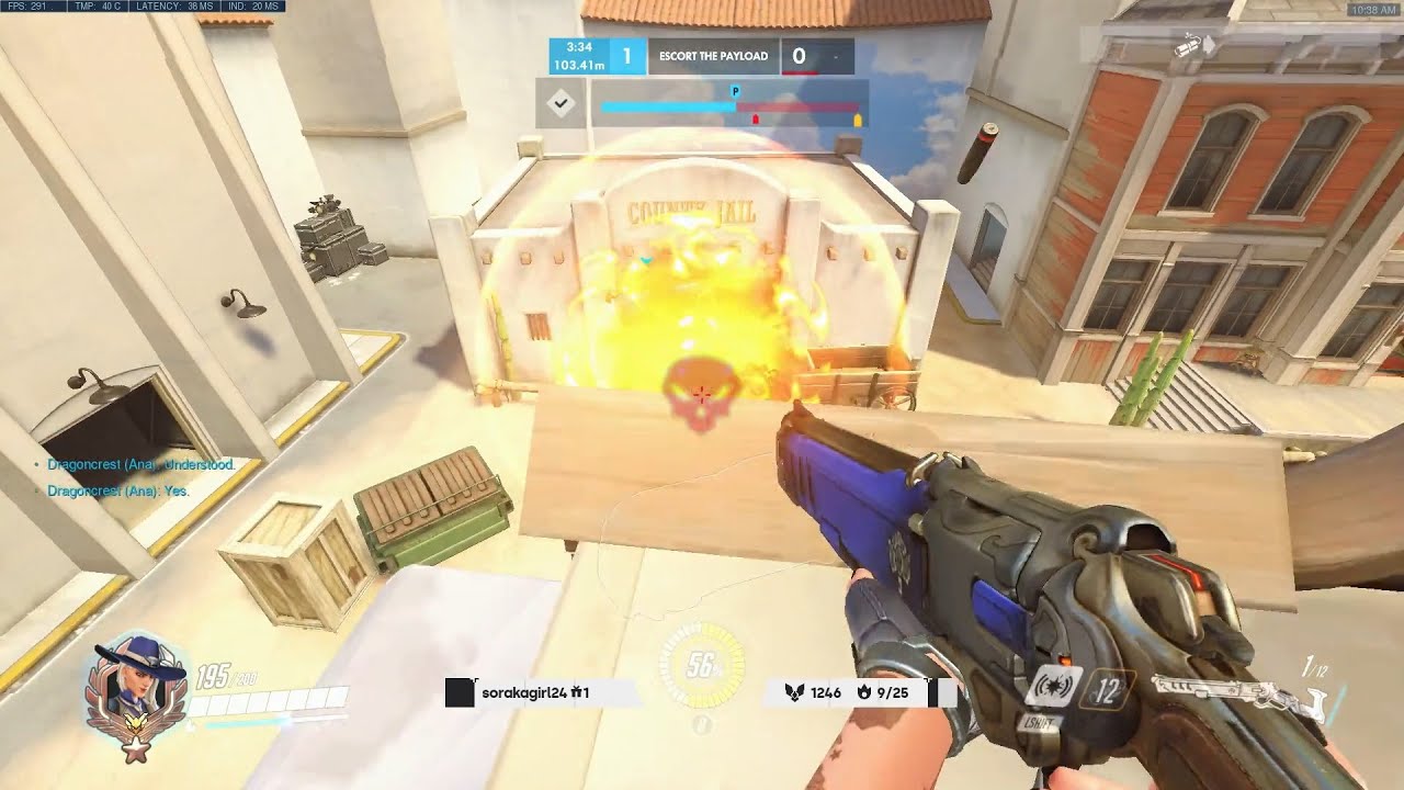 49 ELIMS! GALE ASHE + CASSIDY GAMEPLAY OVERWATCH SEASON 35 TOP 500