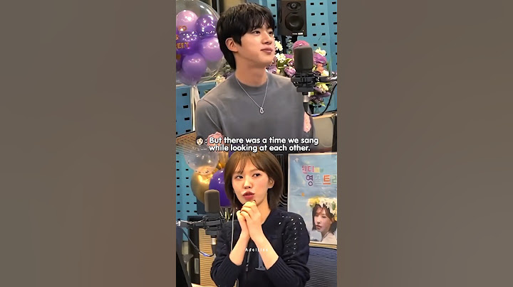 Wendy's reaction when Jin said because his face was shining✨😆 #kimseokjin #jin #bts #wendy