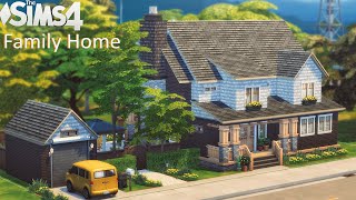 Big Family Home | Only ONE PACK | Speed Build | THE SIMS 4