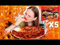 Korean 5x Spicy Fire Pizza Challenge