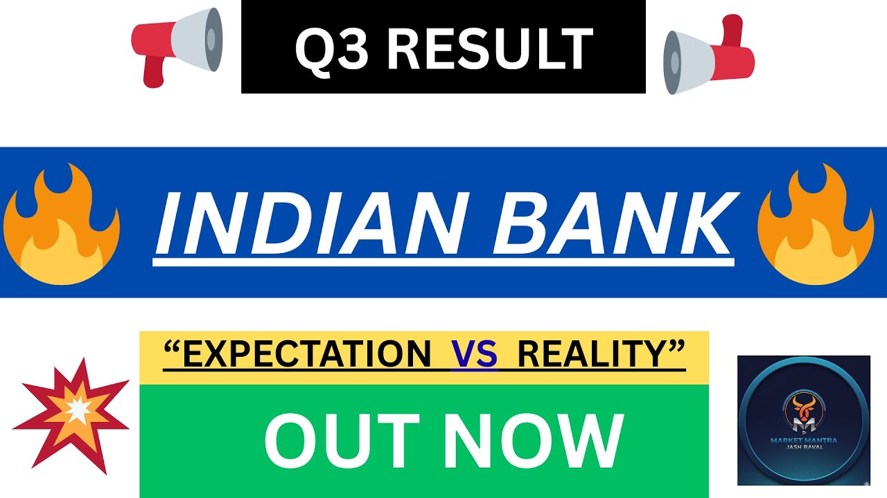 Indian Bank Q3 Results 2026 | Indian Bank Results Today | Indian Bank News | Indian Bank Latest News