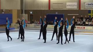 GF Fram-Mixed, JSM 2018, fristående, tumbling och trampett