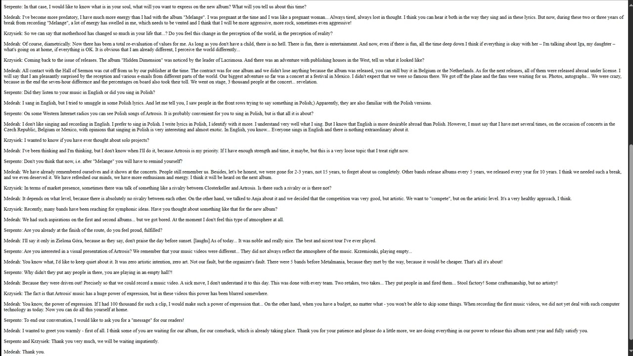 Artrosis - Con Trust (Extended Version)