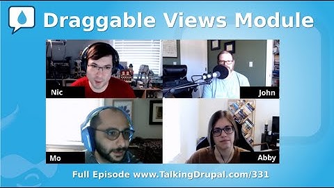 Draggable Views Module