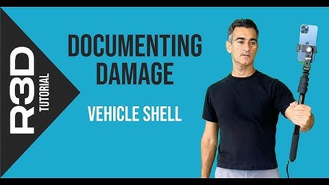 [TUTORIAL] How To Scan a Damaged Vehicle Shell with iPhone LiDAR | Recon-3D Scanning App