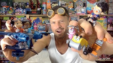 Spin Master Rusty Rivets Figure Packs: Rusty, Crush, Whirly, Ruby & Bytes Unboxing Review