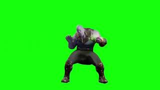 Thanos Dancing To Mafia City Ad Music On A Green Screen