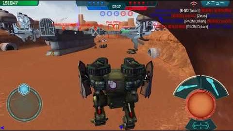 160521 High Speed Heavy Robot & Golem in Test Server 2 - Walking War Robots (WWR)