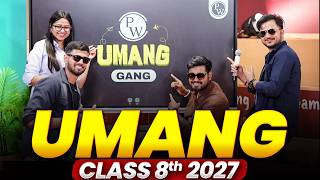 Class 8 Biggest Batch - UMANG is here!