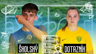 Školský dotazník - MÁRIO SAUER / UEFA Youth League / MŠK Žilina