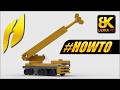 How to Build a Microscale Liebherr Mobile Crane #webrick #lego #toys #liebherr #crane #mobilecrane