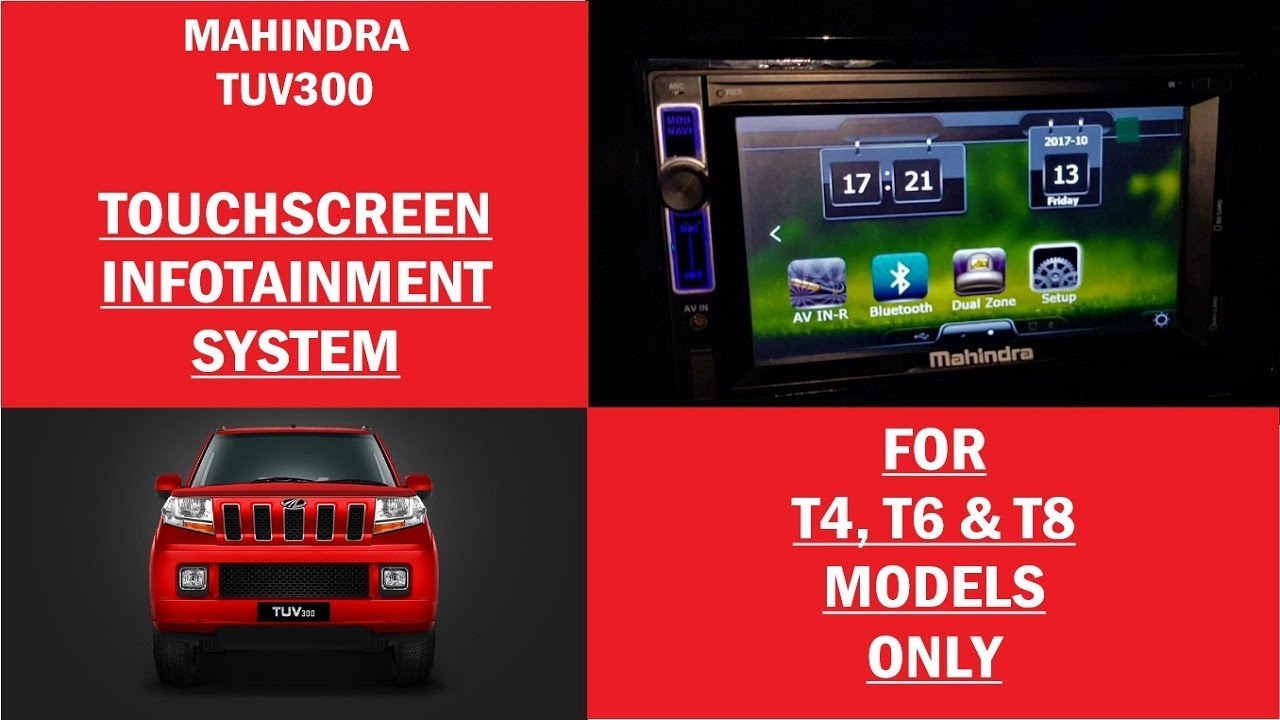 mahindra tuv300 music system price