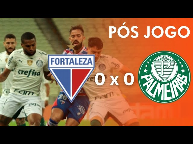 Após apagão, Fortaleza x Palmeiras é encerrado com empate e