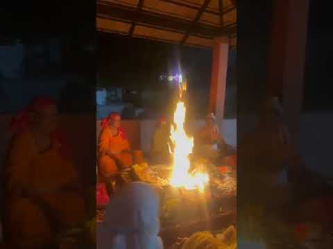 Navaratri havan day 7 devi kalaratri.