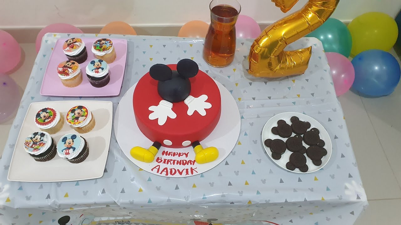 Mickey theme Birthday party | Kids birthday decoration | Two cool birthday | Birthday idea 2020 | Chatoro ki Rasoi