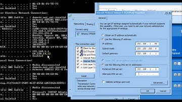 Change from Dynamic to Static IP Addres without losing connection