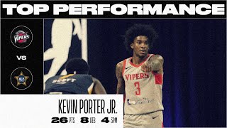 Kevin Porter Jr Scores 26 PTS In Rio Grande Valley Win Over Salt Lake City