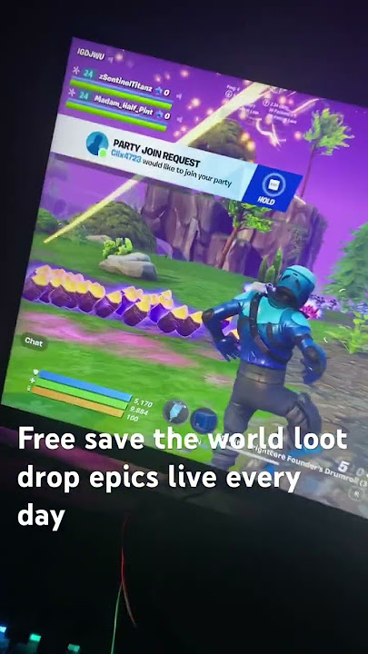 Live save the world giveaway#fortnite #fortnitelive #stw #savetheworld #giveaway