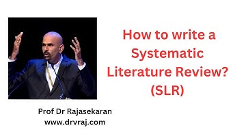 How to conduct Systematic Literature Review (SLR)