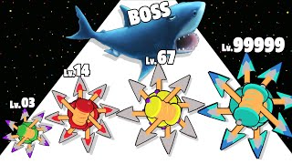 Fish & Hooks Merge - Level Up Hooks Max Level Gameplay (Merge Hooks)
