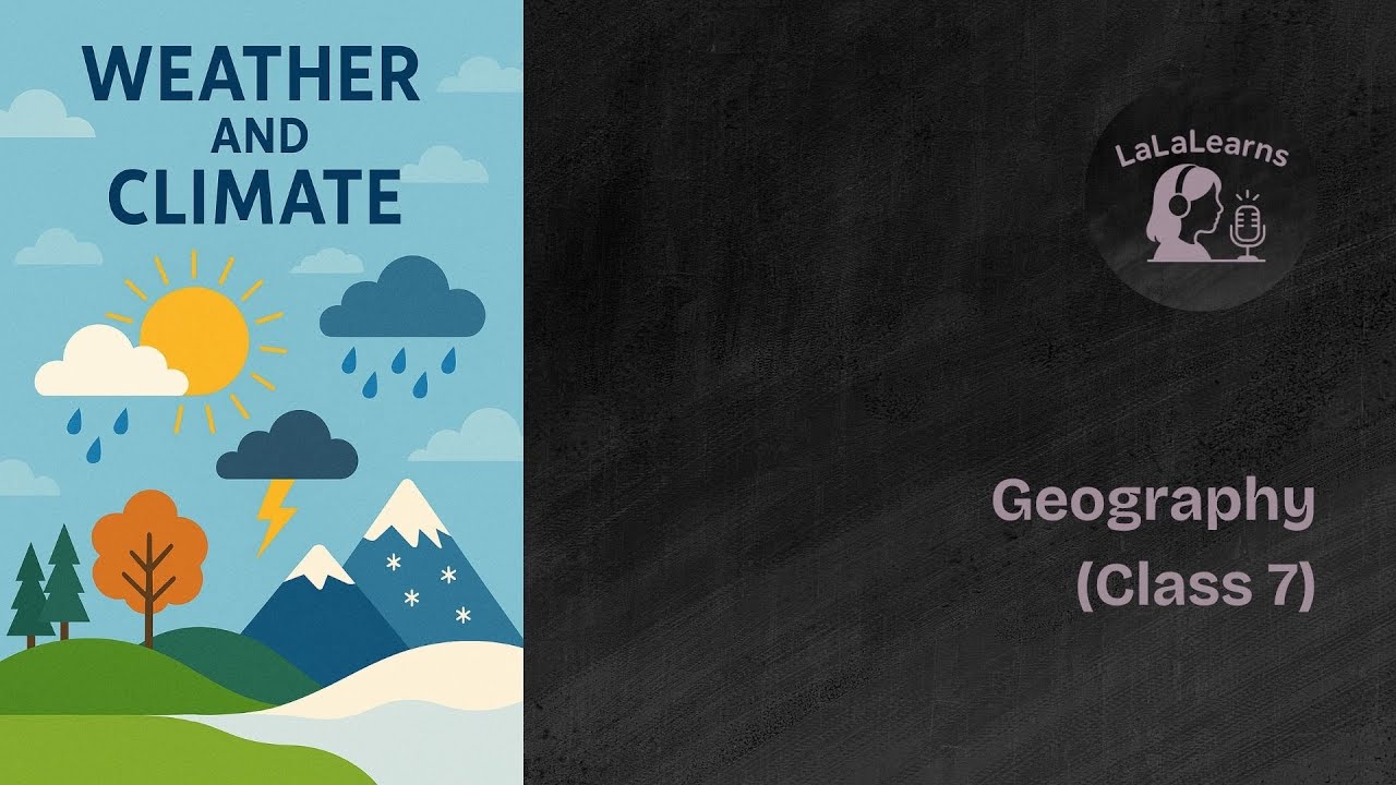 Subject: Geography | Weather and Climate | Class 7 | ICSE Board - YouTube