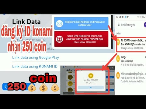 Hướng Dẫn đăng Ky Konami Id Nhận 250 Coins Từ Konami Pes Mobile Cho Người Mới Chơi Chi Tiết