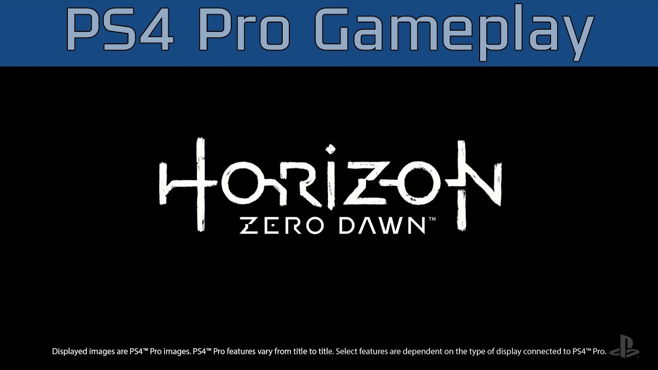 Horizon Zero Dawn PS4 Pro showcase gameplay - Gematsu