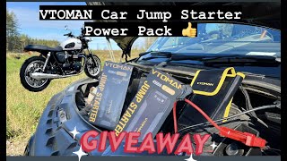 The VTOMAN Battery Jump Starter, Get Ready For Winter 🥶 by One Man and His Whippet 18,151 views 6 months ago 9 minutes, 3 seconds