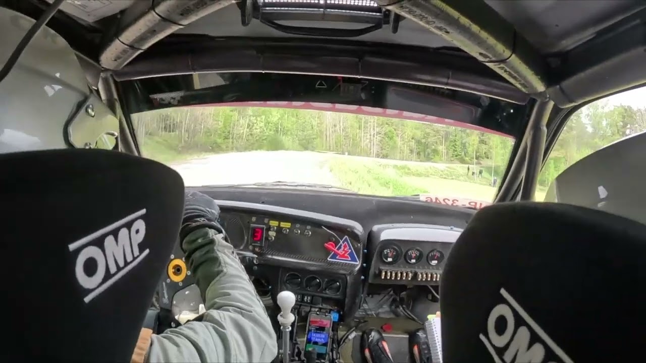 SM Red Devil Länsirannikon ralli 24.5.2025 EK5 Incar Juha Laaksonen & Kati Pereläinen