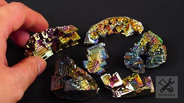 How to grow bismuth crystal