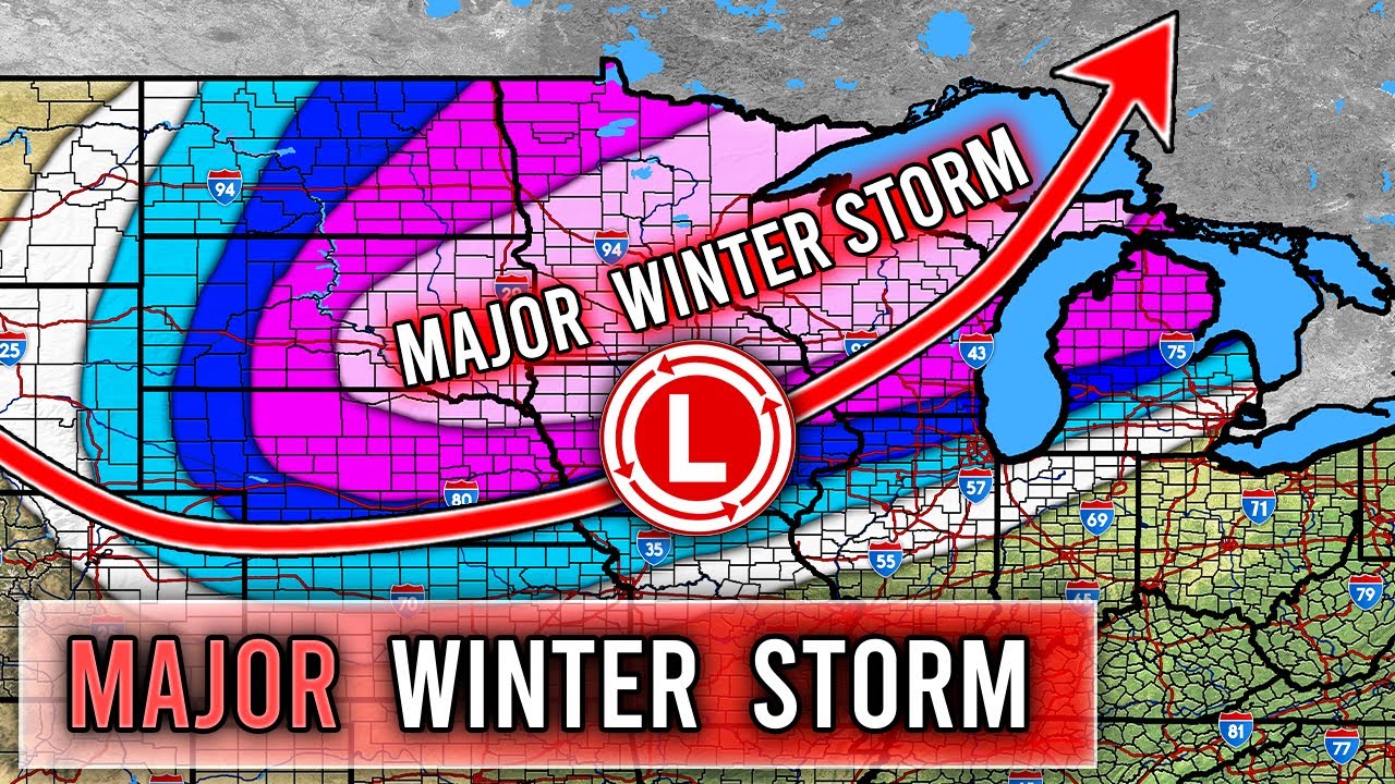 Upcoming Major Winter Storm - YouTube