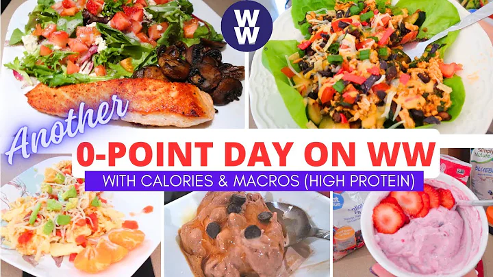 0-POINT MEALS | WHAT I EAT IN A DAY / FULL DAY OF EATING ON WW | HIGH PROTEIN | MACROS