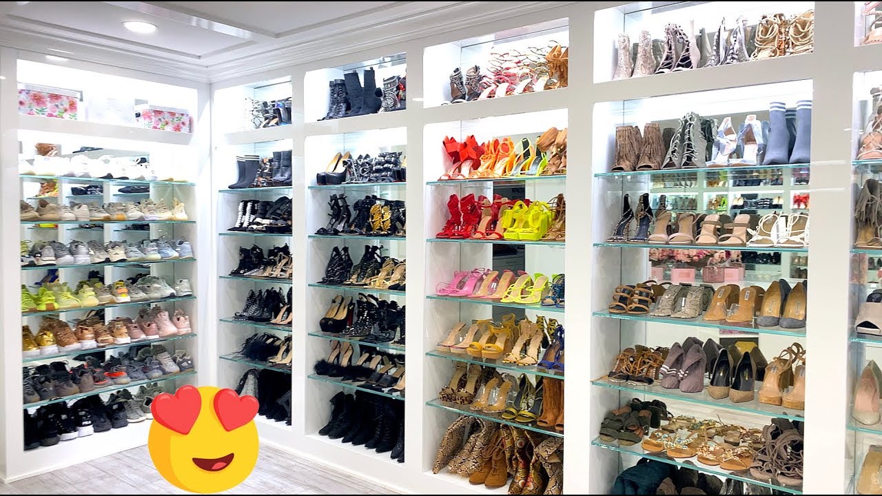 room of shoes