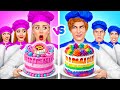 男子 VS 女子 んの料理チャレンジ | 壮大なフードバトル Jelly DO Challenge